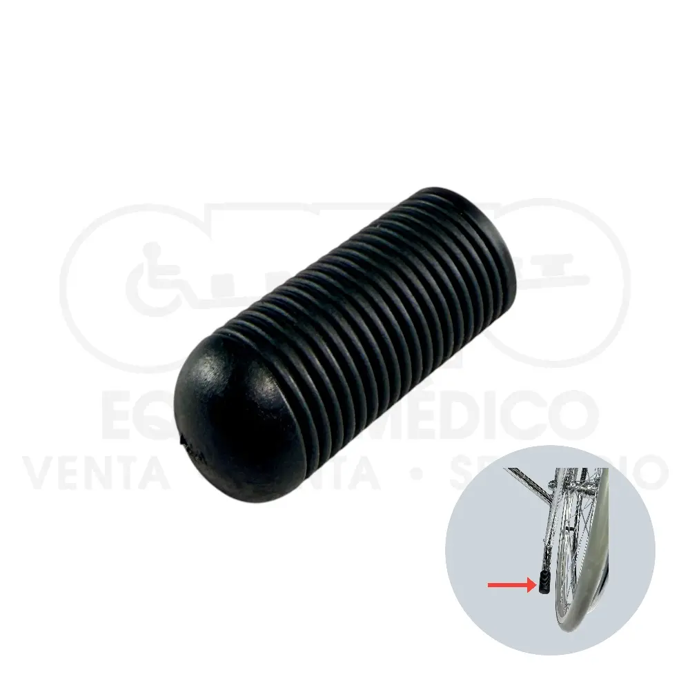 Tapón para Tubo Trasero de Silla de Ruedas