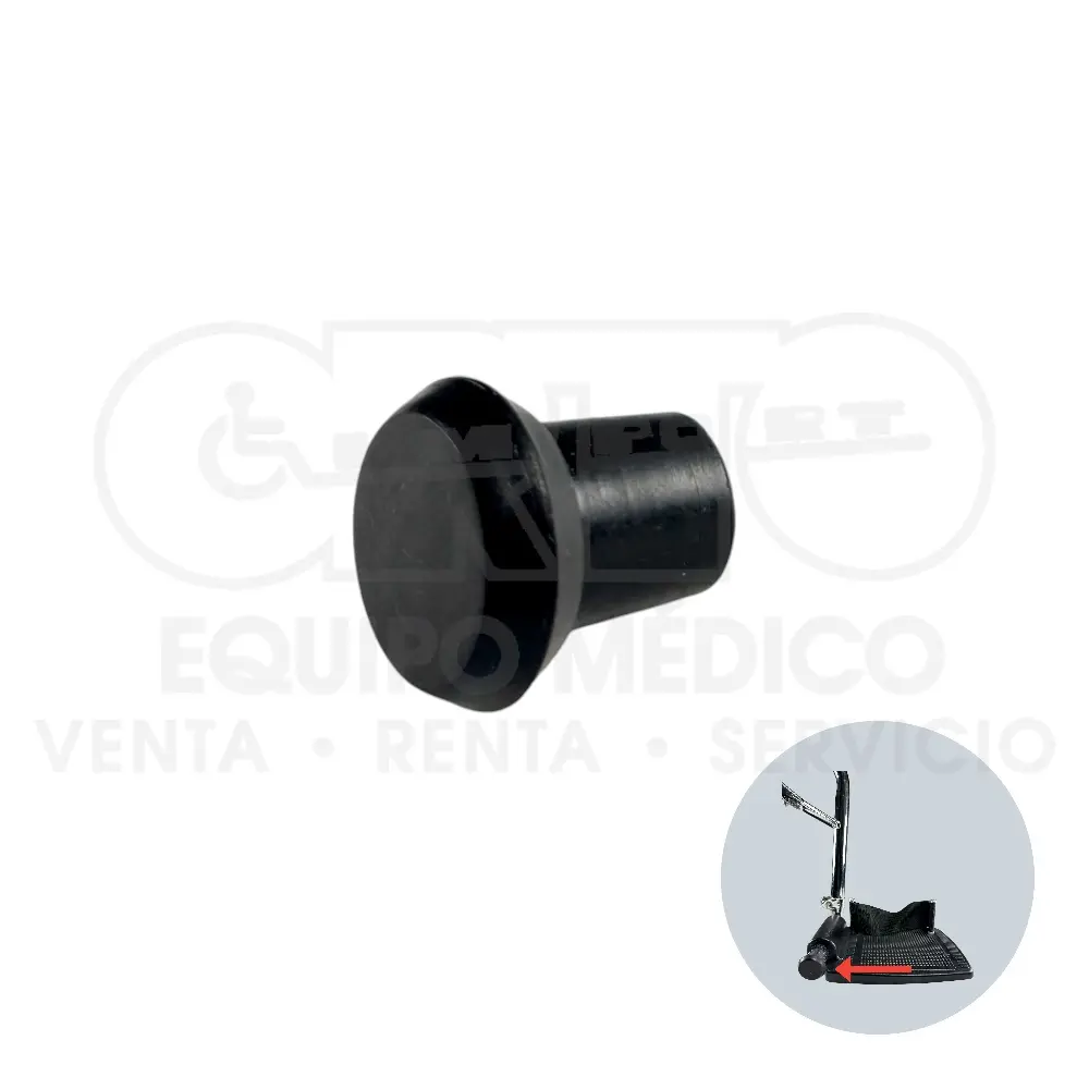 Tapón para Frente de Pedal de Silla de Ruedas