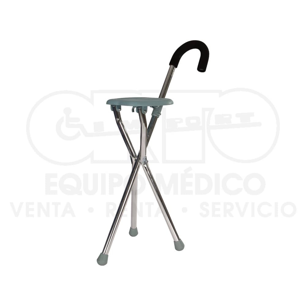 Bastón de Aluminio con Asiento