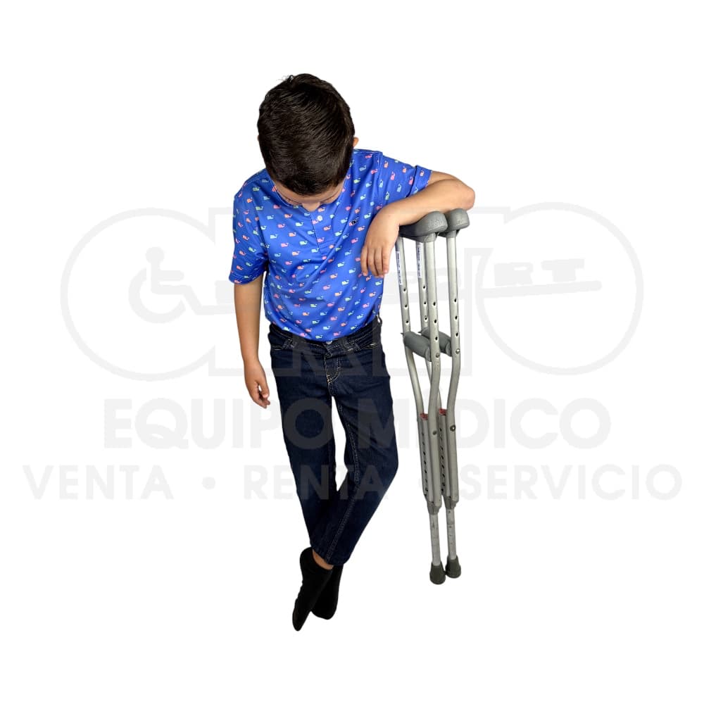 Muletas de Aluminio Pediátricas