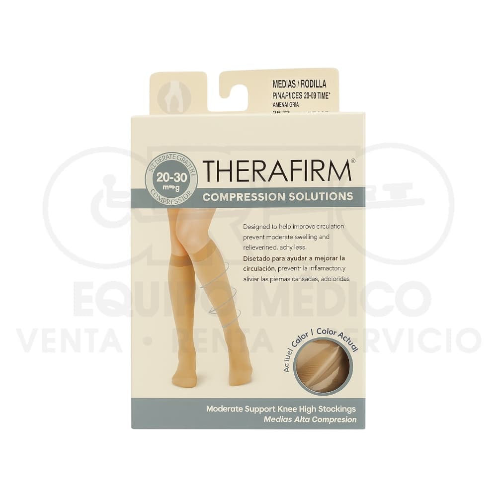 Medias de Compresión a Rodilla 20-30 mmHg