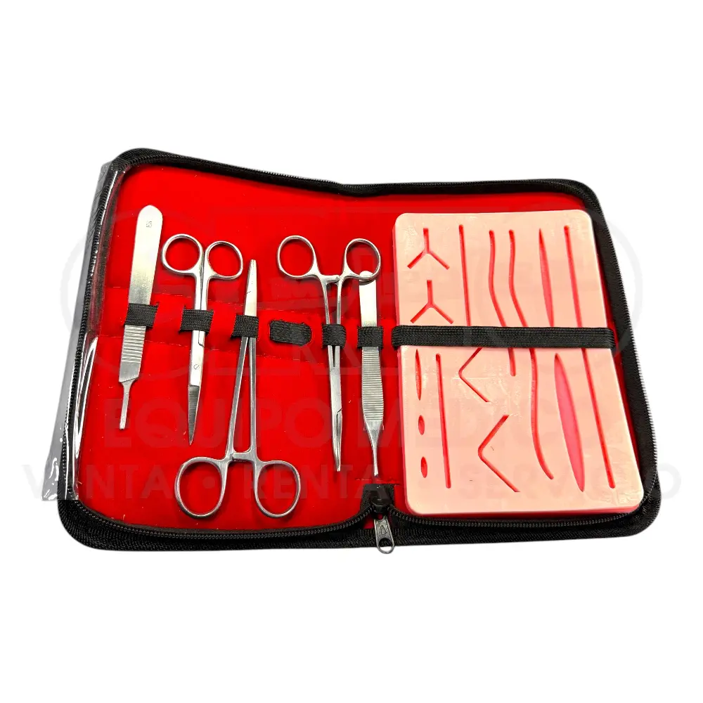 Estuche de Disección y Kit de Sutura